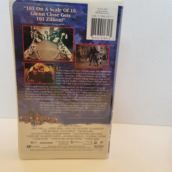 Disney's 101 Dalmatians VHS - Picture 4 of 4